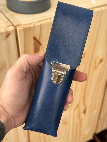 Leather Cigar Case with Optional Cigar Tubes - A. M. Aiken