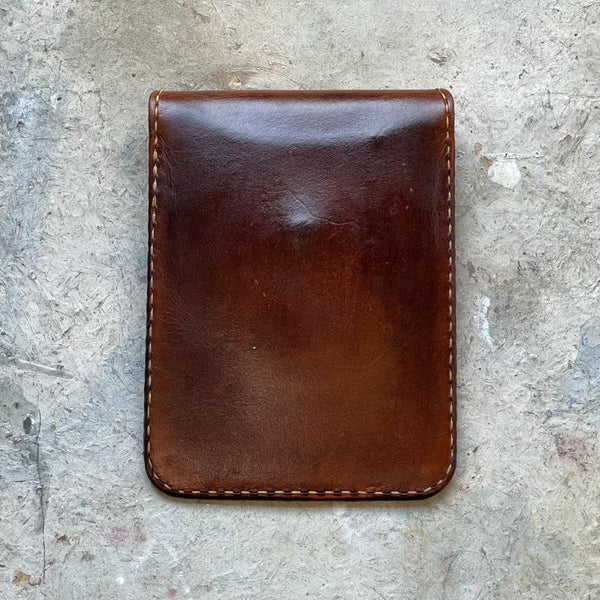 Trade Secrets - Large Leather Pouch - Handcrafted Leather Pouch - A.M. Aiken