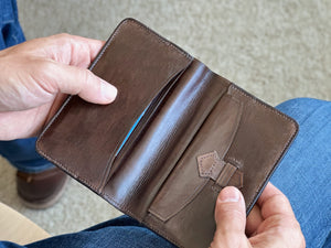 Introducing The Armando - Handmade American Leather Wallet