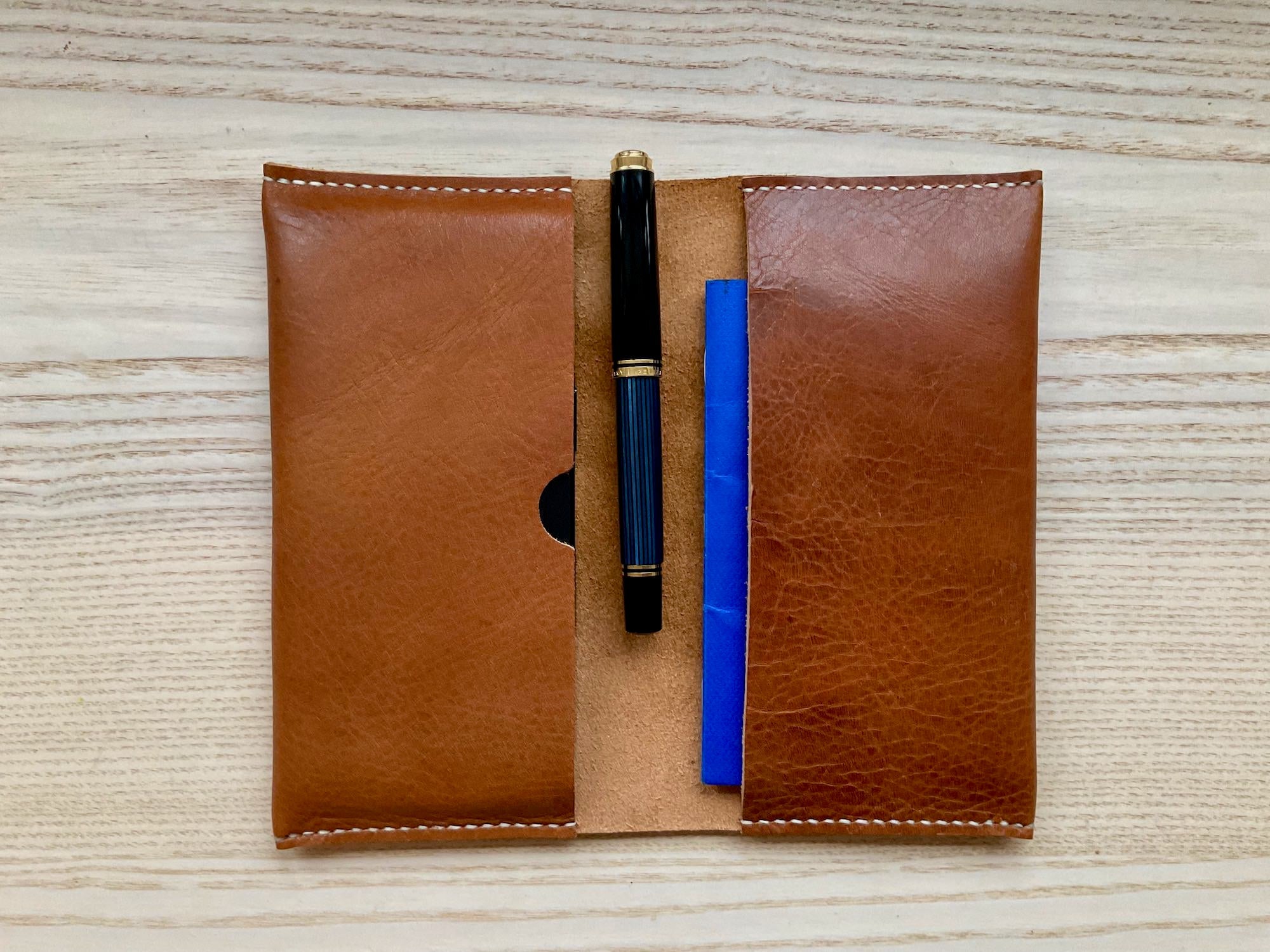 Leather Case for Phone and Notebook - A.M. Aiken
