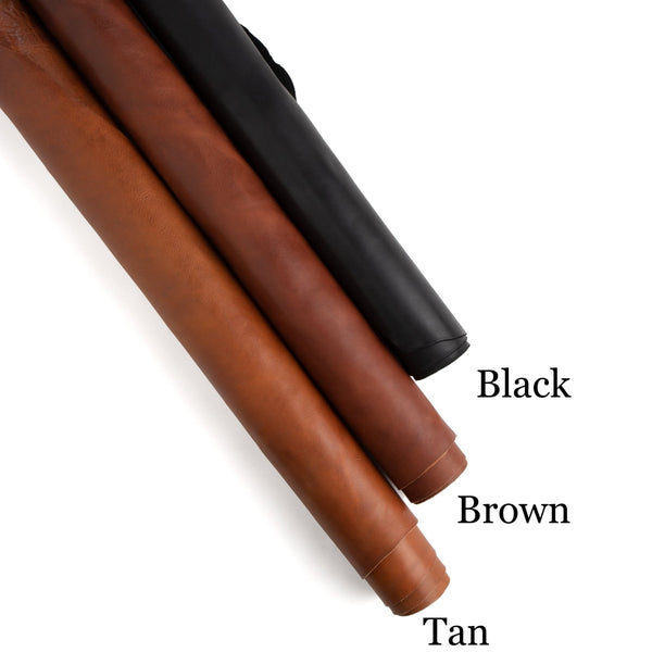 Leather Pen Case - Fit 2 Fountain Pens - A.M. Aiken