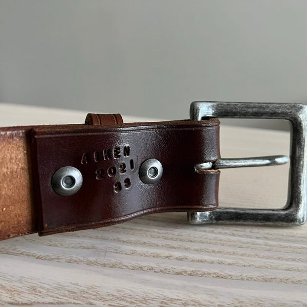 Men’s Original Everyday Leather Belt - A.M. Aiken