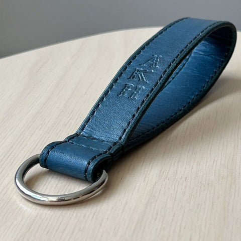 Premium Leather Key Wrist Strap - A.M. Aiken