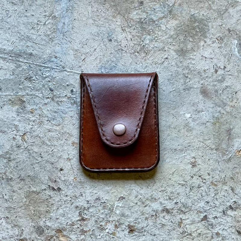 Scraps - Medium Leather Pouch - Handcrafted Leather Pouch - A.M. Aiken